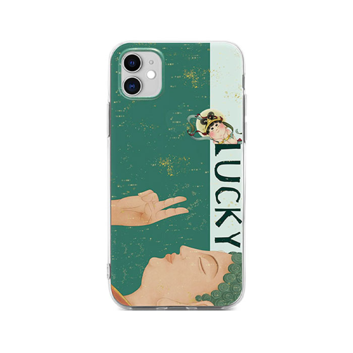 【周边】胖脸吉祥 · 敦煌境系列：软壳手机壳 LUCKY佛有好运 手机壳（软壳）