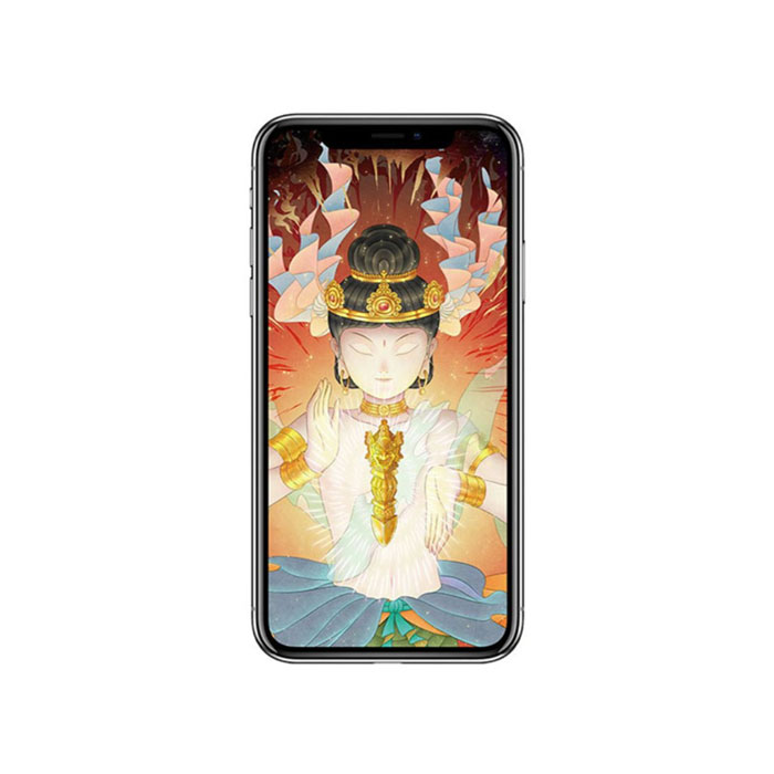 【周边】胖脸吉祥 · 大飞天系列：手机壁纸 降魔飞天 手机壁纸