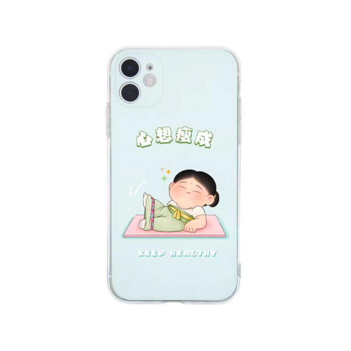 【周边】胖脸吉祥：液态软壳 05 心想瘦成 手机壳（软壳）