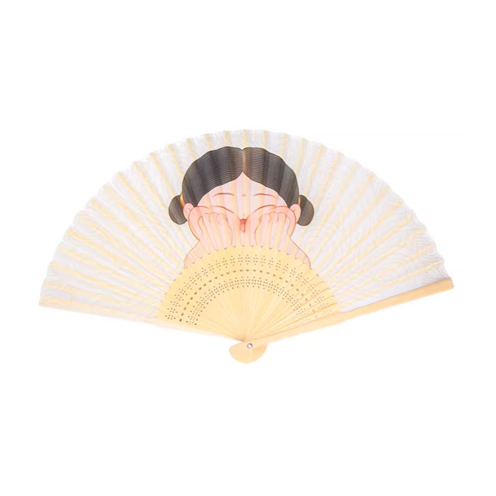 【周边】胖脸吉祥：折叠扇 笑起来真好看 扇子