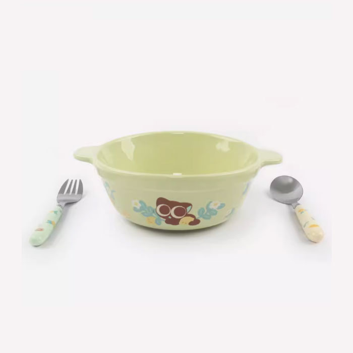 【周边】罗小黑战记 · 柠檬之夏系列：餐具套装 沙拉碗