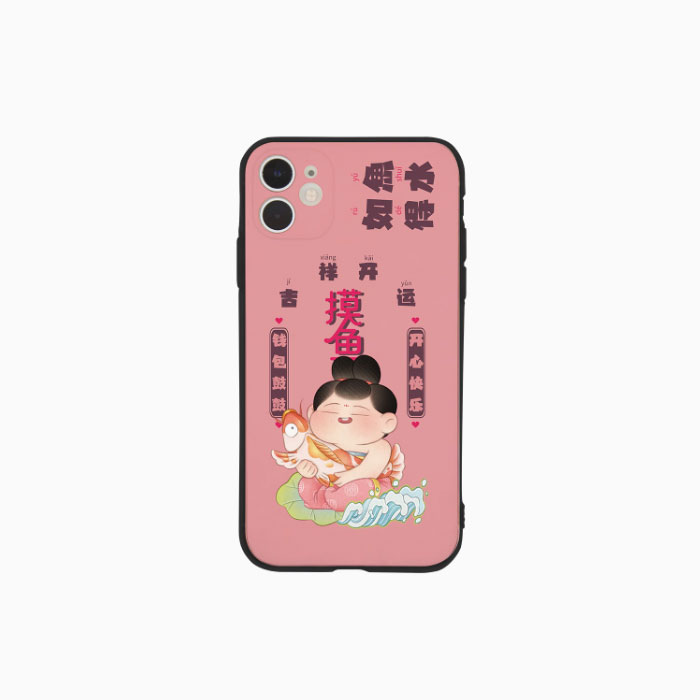 【周边】胖脸吉祥：液态软壳 摸鱼开运 手机壳（软壳）