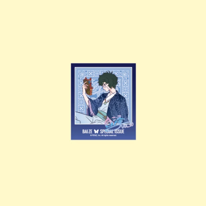 【周边】非人哉 · 白泽特刊系列 vol.10 黔 套装A：伪拍立得 01 卡片