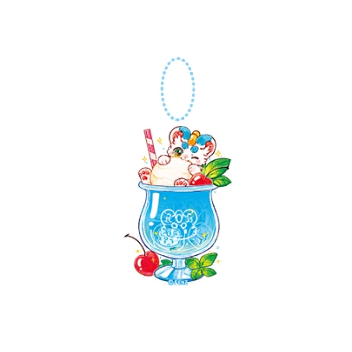 【周边】有兽焉 · 沁甜饮品系列：亚克力挂件盲盒 皮皮 挂件