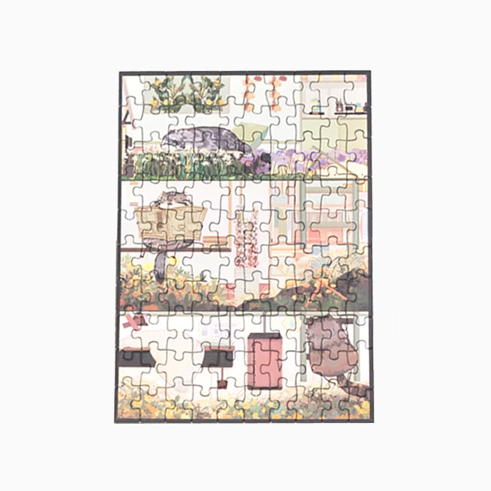【周边】博物文创 · 萌之屋系列：拼图 兔狲 拼图