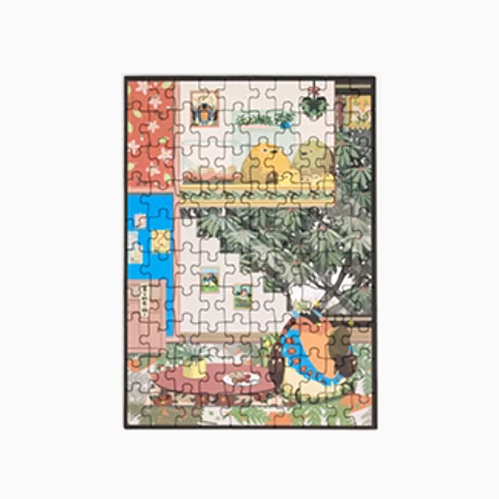 【周边】博物文创 · 萌之屋系列：拼图 黄腹角雉 拼图