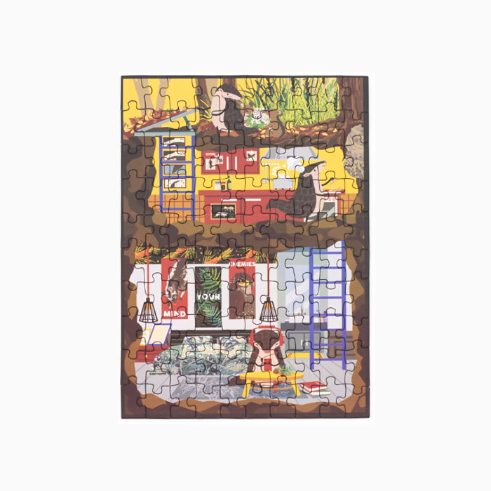 【周边】博物文创 · 萌之屋系列：拼图 中华穿山甲 拼图