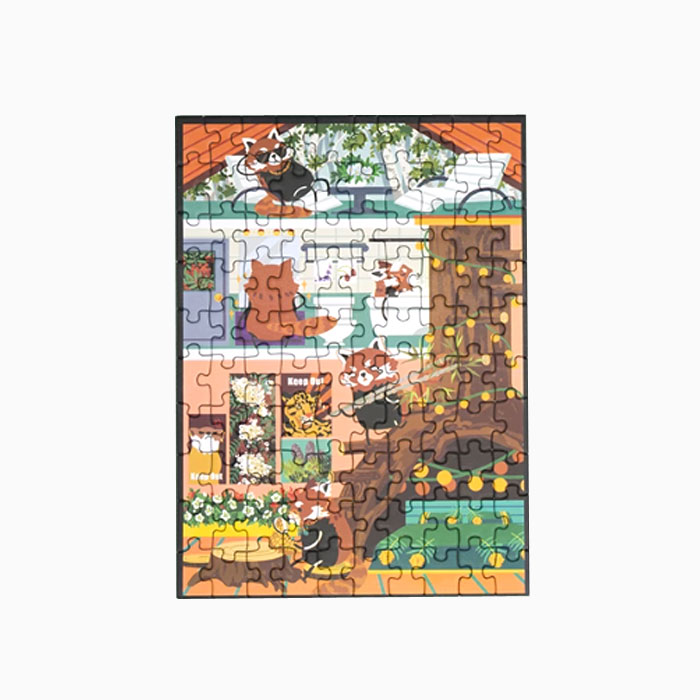 【周边】博物文创 · 萌之屋系列：拼图 小熊猫 拼图