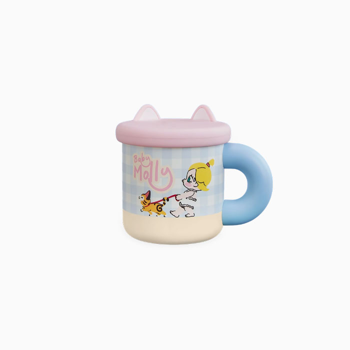 【周边】Baby Molly · 喵趣横生系列：猫耳水杯 水杯