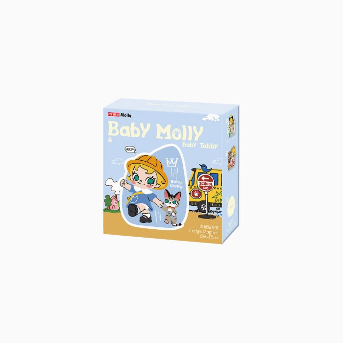【周边】Baby Molly · 喵趣横生系列：冰箱贴盲盒 包装&赠品 单款 包装