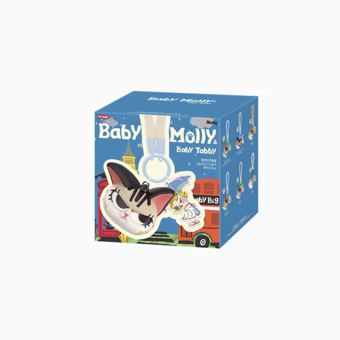 【周边】Baby Molly · 喵趣横生系列：捏捏挂件盲盒 包装&赠品 单款 包装
