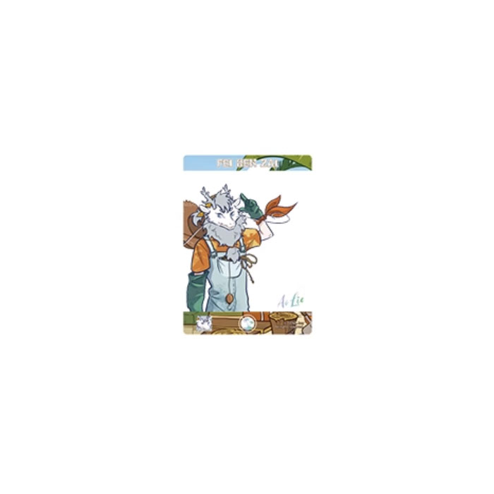 【周边】非人哉 · 海岛乌托邦系列：透卡盲盒 敖烈款 卡片