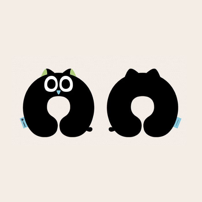 【周边】罗小黑战记 × 名创优品 罗小黑战记2大电影：U形枕 颈枕