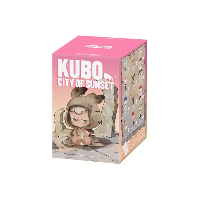 【周边】泡泡玛特 · KUBO 日落之城系列：手办盲盒 包装&赠品 单款 包装