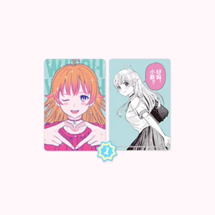 【周边】魔女守护者（简体中文版） 包装&赠品：双面原画名场面收藏卡 01 卡片