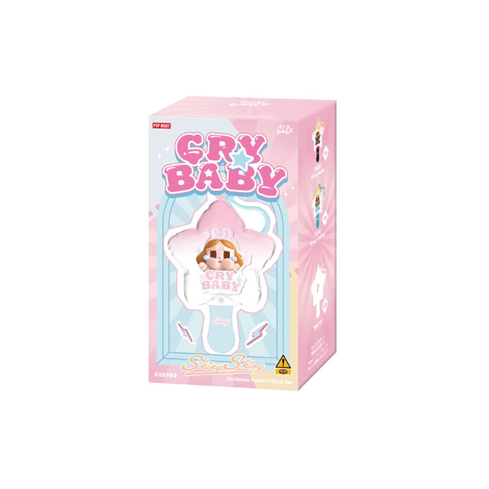【周边】CRYBABY · SHINY SHINY系列：发光挂件盲盒 包装&赠品 单款 包装