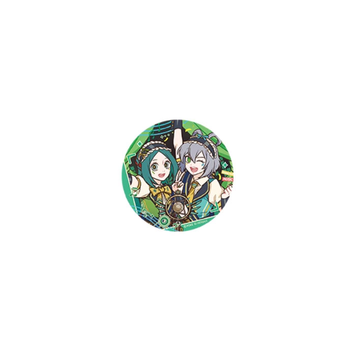 【周边】非人哉 × 洛天依 闪耀节拍系列：马口铁徽章盲盒 精卫&洛天依 徽章
