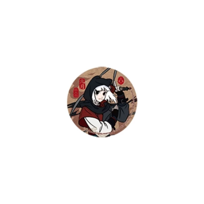 【周边】非人哉 × 刺客信条 联名马口铁徽章 九月 徽章