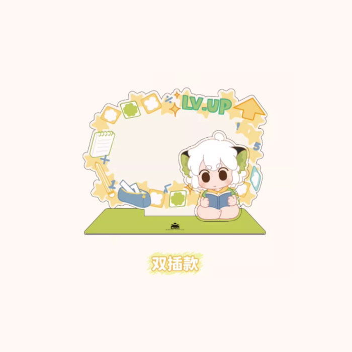 【周边】罗小黑战记 × Happy zoo 合作款：小黑手绘留言板 双插款 留言板