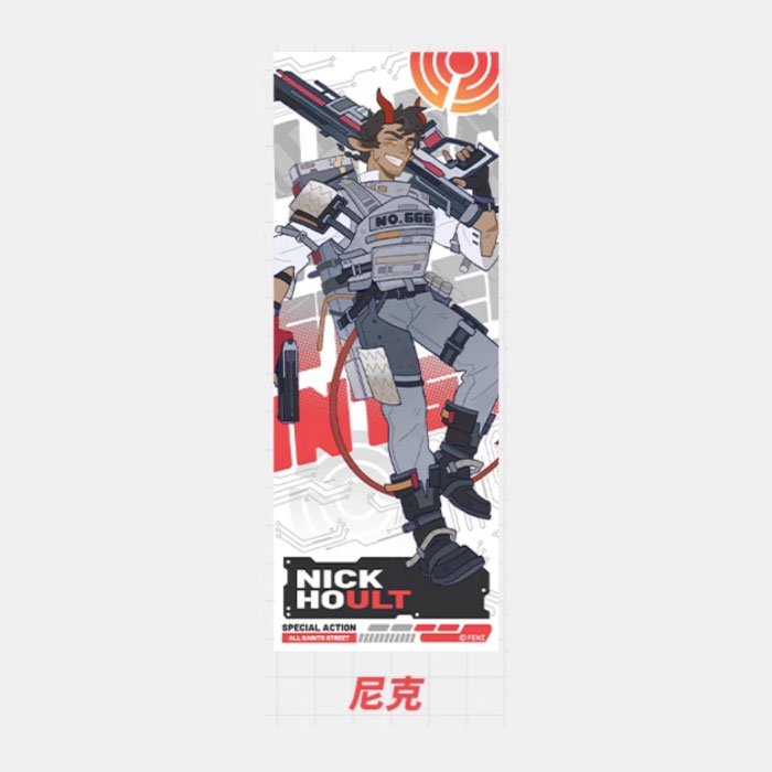 【周边】万圣街 · 特别行动系列：镭射票盲盒 尼克 卡片