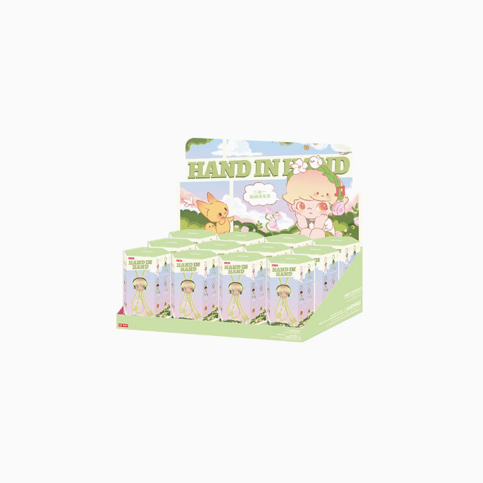 【周边】泡泡玛特 · 小手拉小手 Hand In Hand 系列：二合一数据线盲盒 包装&赠品 整盒 包装