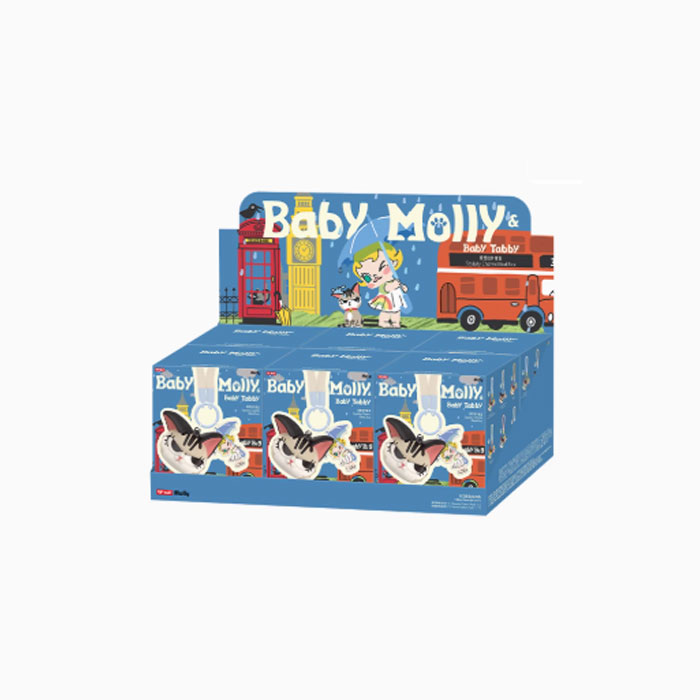 【周边】Baby Molly · 喵趣横生系列：捏捏挂件盲盒 包装&赠品 整盒 包装