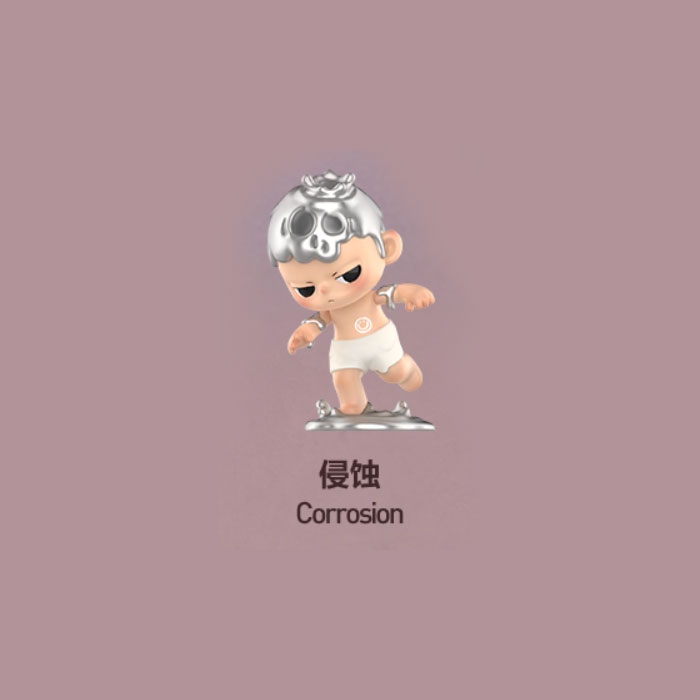 【周边】泡泡玛特 · KUBO 日落之城系列：手办盲盒 侵蚀 Corrosion 手办