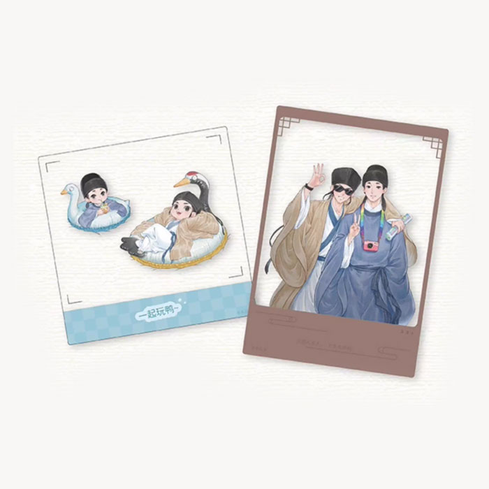 【周边】水调歌头 包装&赠品 打卡拍立得透卡 卡片（2枚）