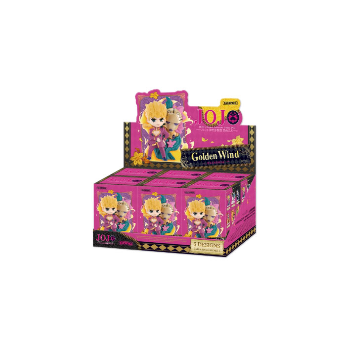 【周边】JOJO的奇妙冒险 黄金之风系列：手办 包装&赠品 整盒 包装