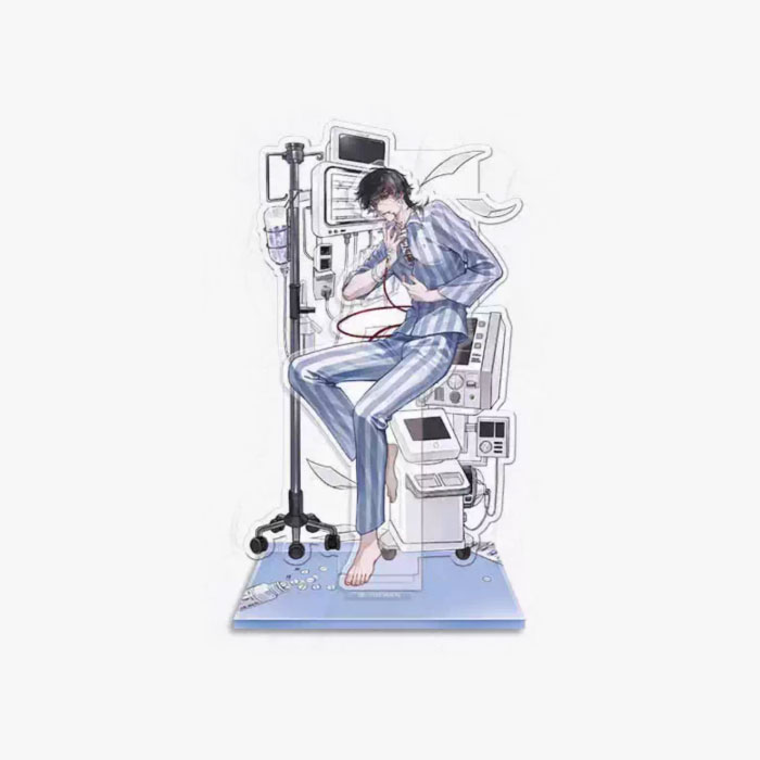 【周边】道诡异仙 去日苦多系列：双插立牌 病服李火旺 立牌