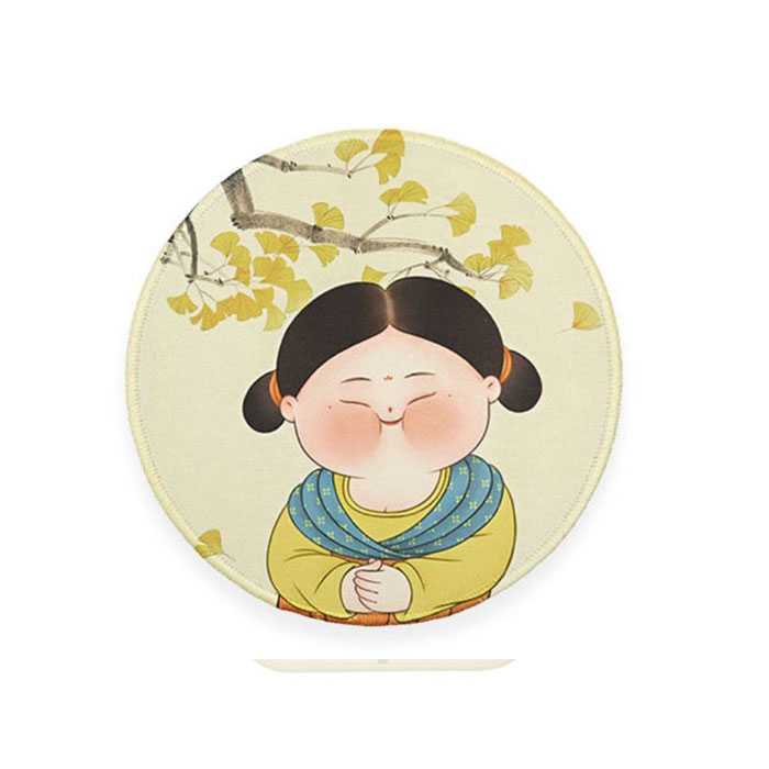 【周边】胖脸吉祥 · 今夕繁花系列：鼠标垫 杏我的 鼠标垫