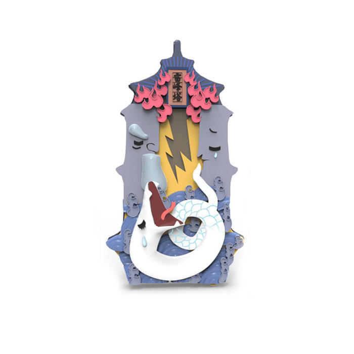 【周边】吉年 · 白蛇传系列：冰箱贴 雷峰塔 冰箱贴