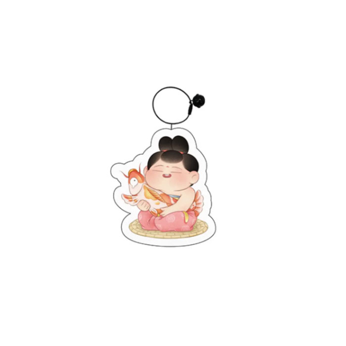 【周边】胖脸吉祥：挂件公仔 摸鱼人 挂件