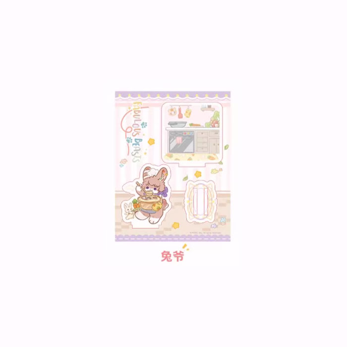 【周边】有兽焉 · 神兽餐厅系列：亚克力立牌盲盒 兔爷 立牌