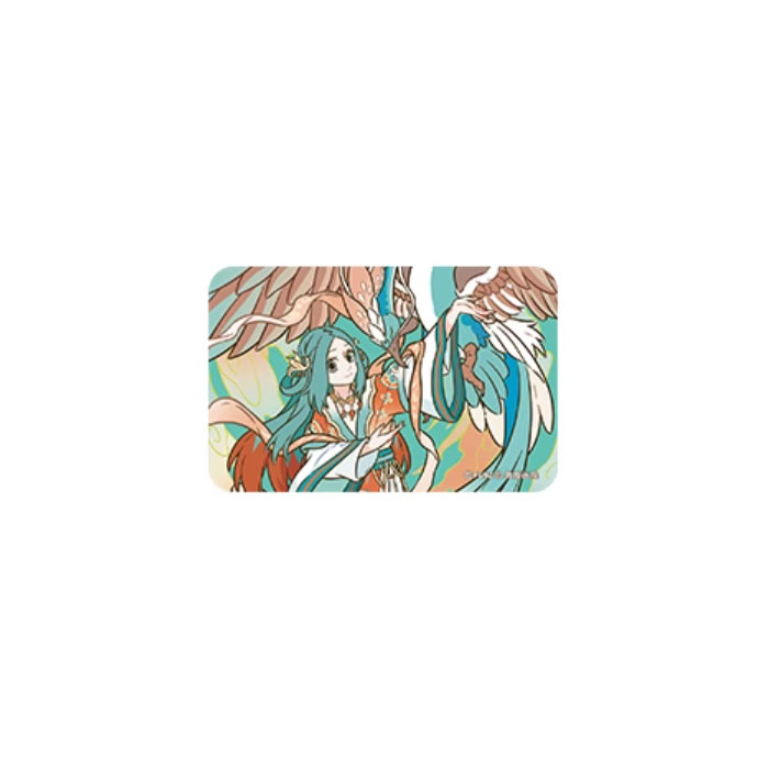 【周边】非人哉 × 敦煌画院 瑞兽呈祥系列：马口铁徽章盲盒（长方形款） 精卫 徽章