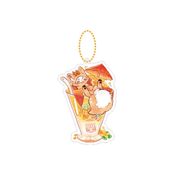 【周边】有兽焉 · 沁甜饮品系列：亚克力挂件盲盒 四不像 挂件
