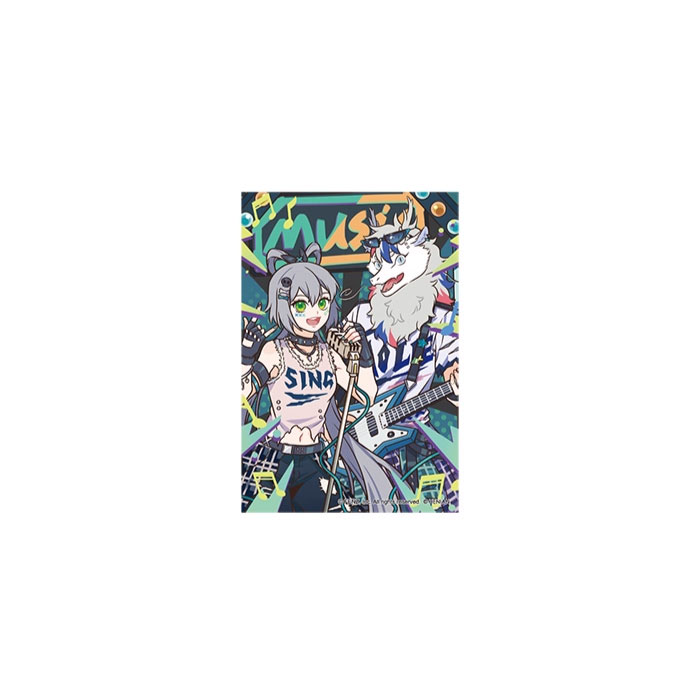 【周边】非人哉 × 洛天依 闪耀节拍系列：明信片套装 敖烈&洛天依 明信片