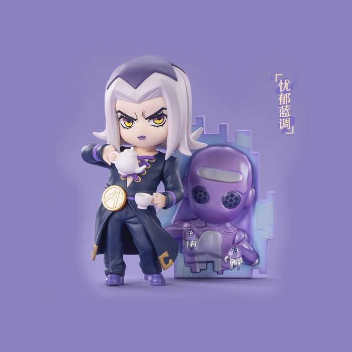 【周边】JOJO的奇妙冒险 黄金之风系列：手办 雷欧阿帕基 手办