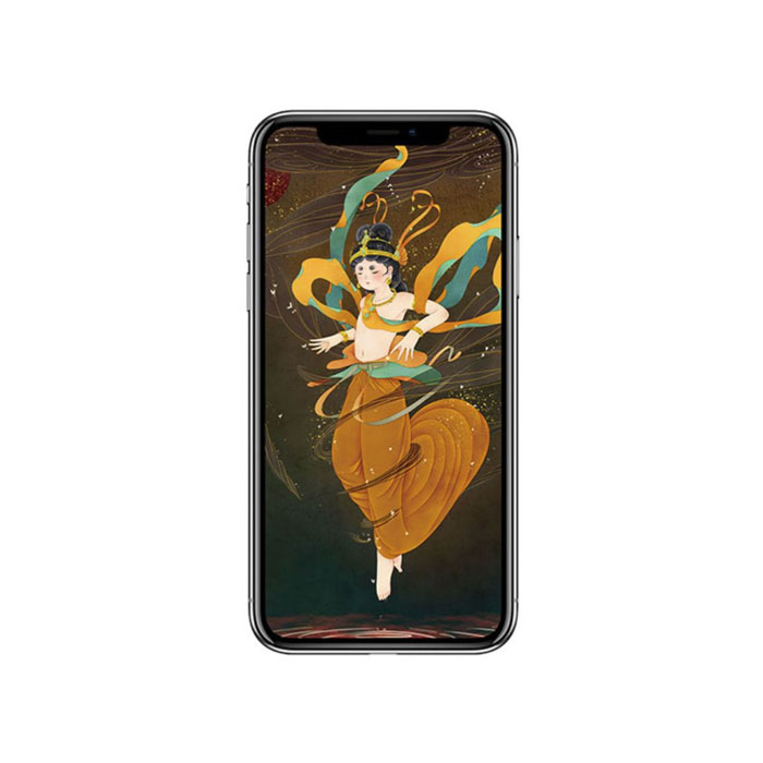 【周边】胖脸吉祥 · 大飞天系列：手机壁纸 制云飞天 手机壁纸