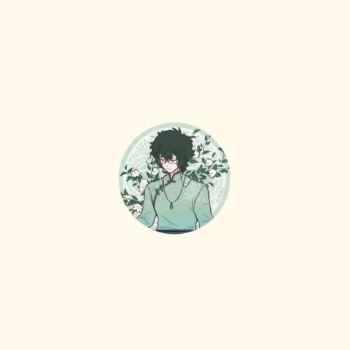 【周边】非人哉 · 白泽特刊系列 vol.9 苏 套装A：马口铁徽章 04 徽章