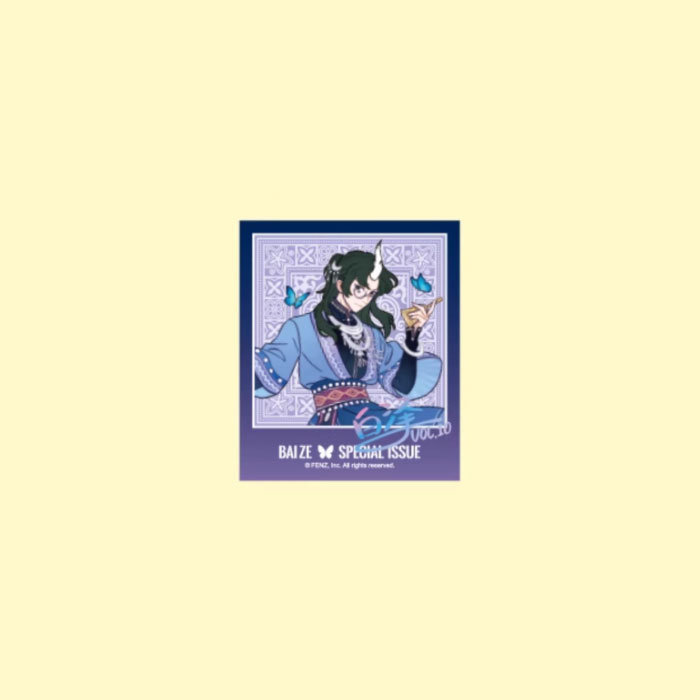 【周边】非人哉 · 白泽特刊系列 vol.10 黔 套装A：伪拍立得 04 卡片