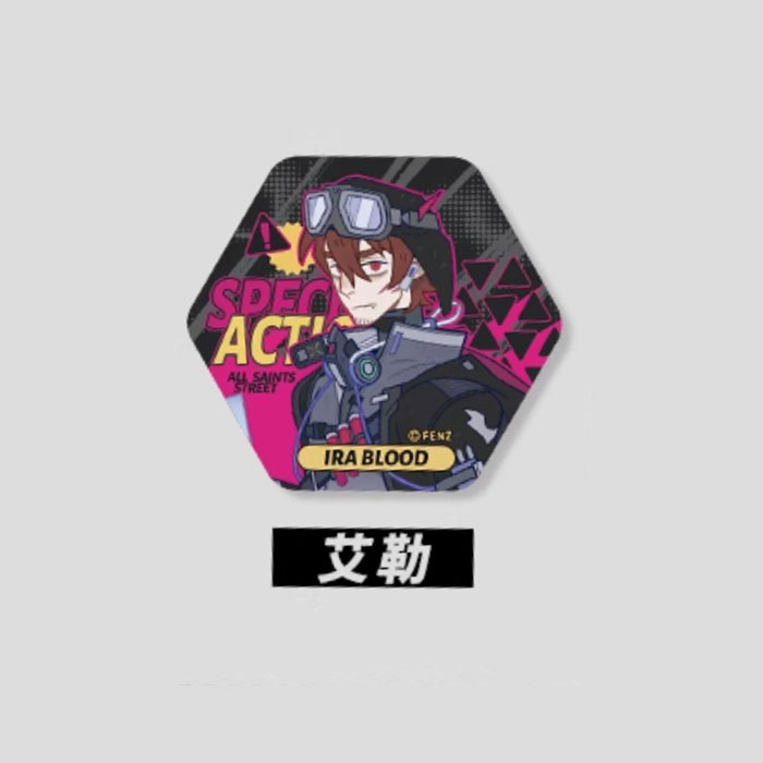【周边】万圣街 · 特别行动系列：马口铁徽章盲盒 艾勒 徽章