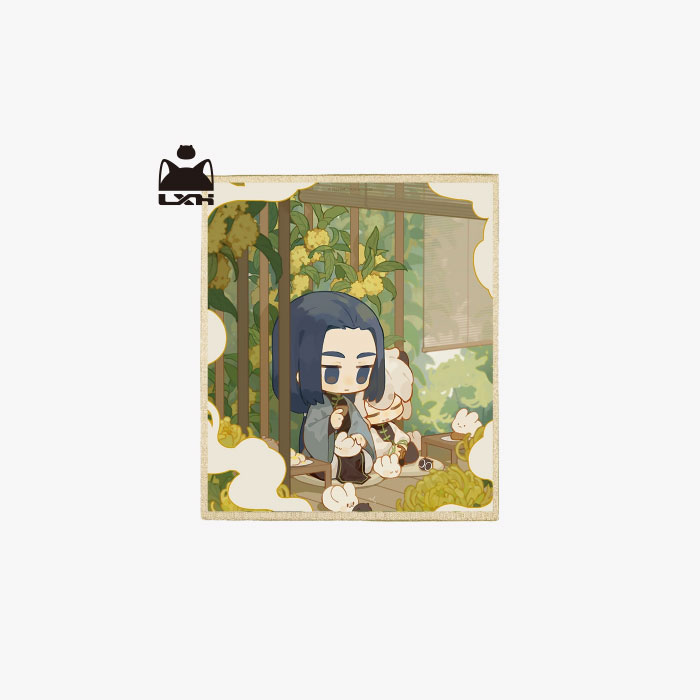 【周边】罗小黑战记 · 节日系列：色纸挂画 中秋色纸 挂画