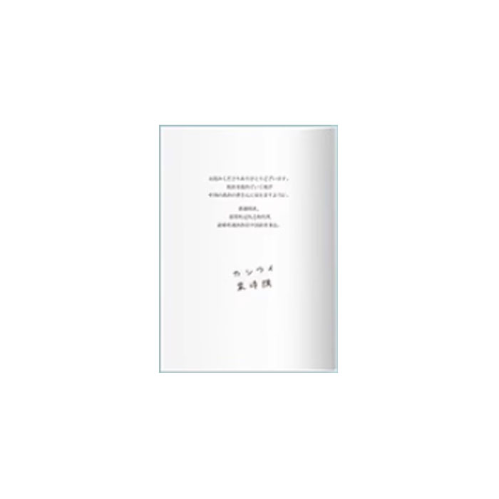 【周边】风之街的两人 包装&赠品 简体中文版 限定 特种纸环衬 卡片
