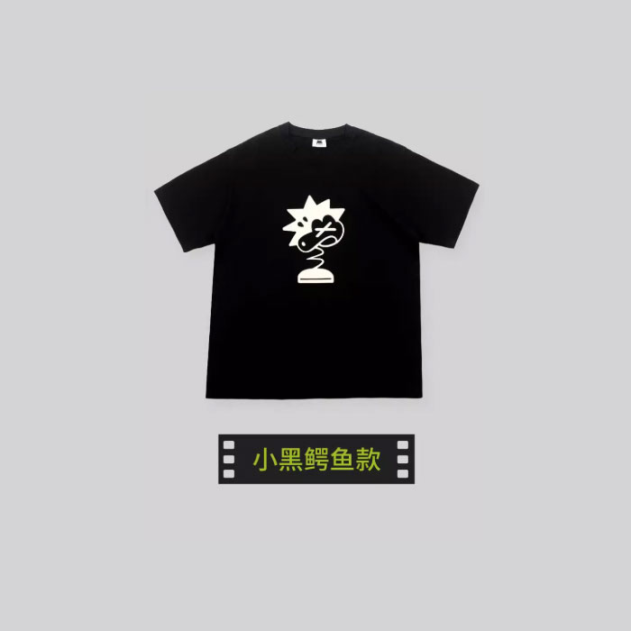 【周边】罗小黑战记2大电影：T恤 小黑鳄鱼款 T恤