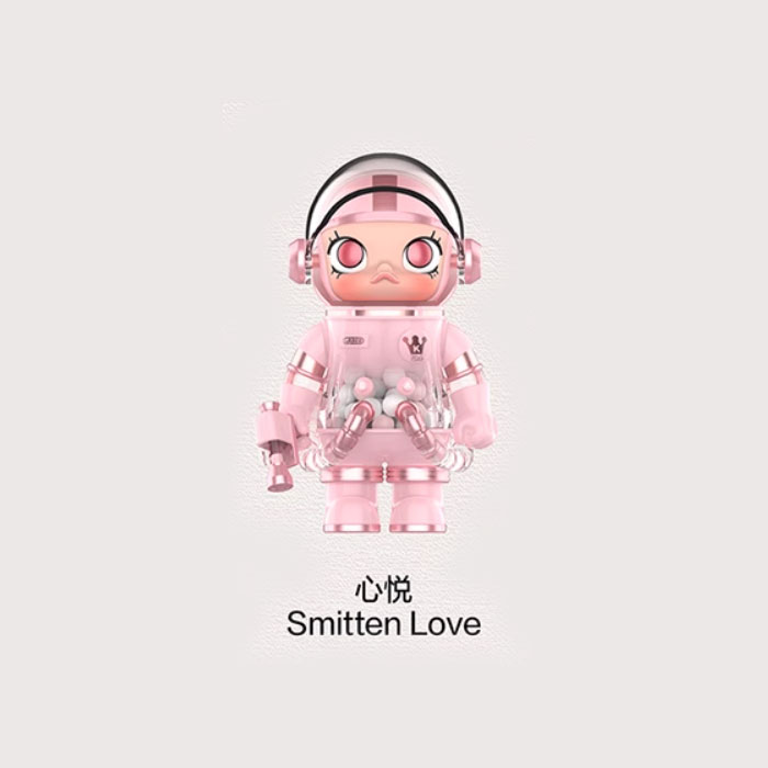 【周边】MEGA SPACE MOLLY系列：100% 周年系列4 玩偶 心悦 Smitten Love 手办（常规款）