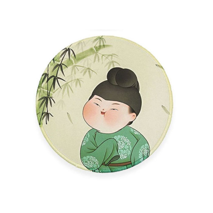 【周边】胖脸吉祥 · 今夕繁花系列：鼠标垫 竹好运 鼠标垫