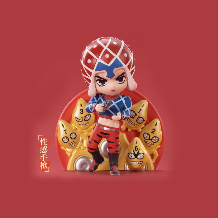 【周边】JOJO的奇妙冒险 黄金之风系列：手办 葛德·米斯达 手办