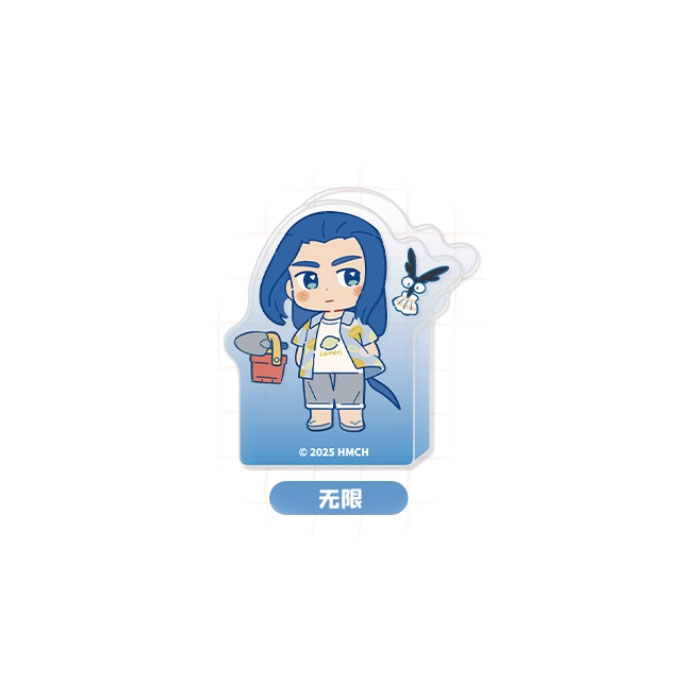 【周边】罗小黑战记2 夏日大作战系列：亚克力厚粒粒 无限 摆件