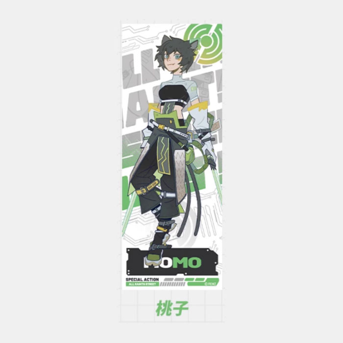 【周边】万圣街 · 特别行动系列：镭射票盲盒 桃子 卡片